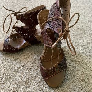 Spring Step L’Artiste ladies wedge